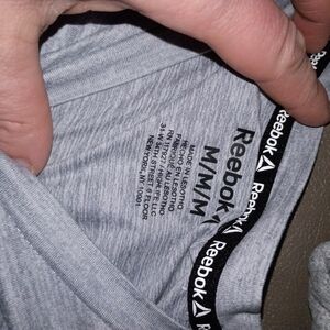 Reebok Gray Athletic Tee - Women's M